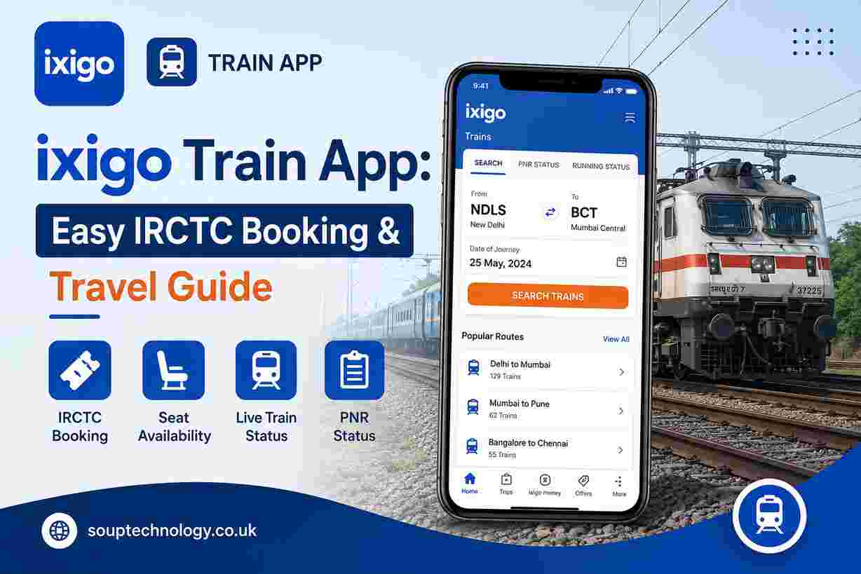 ixigo Train App: Easy IRCTC Booking & Travel Guide