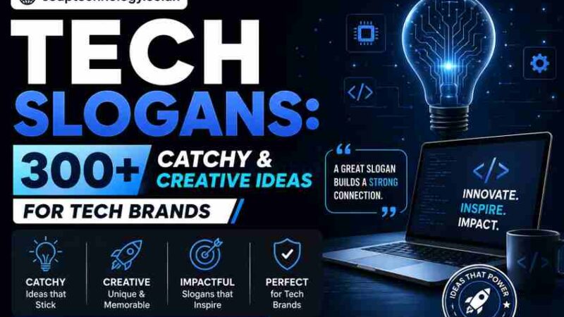Tech Slogans: 300+ Catchy & Creative Ideas for Tech Brands