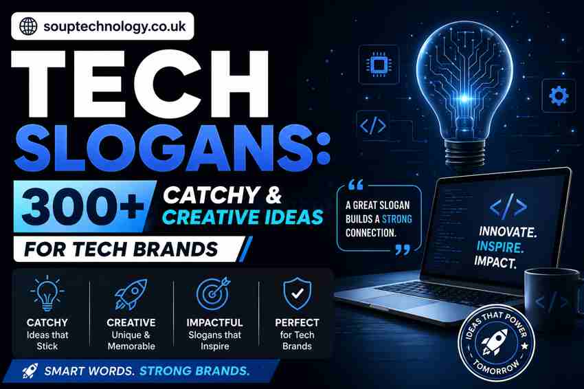 Tech Slogans: 300+ Catchy & Creative Ideas for Tech Brands