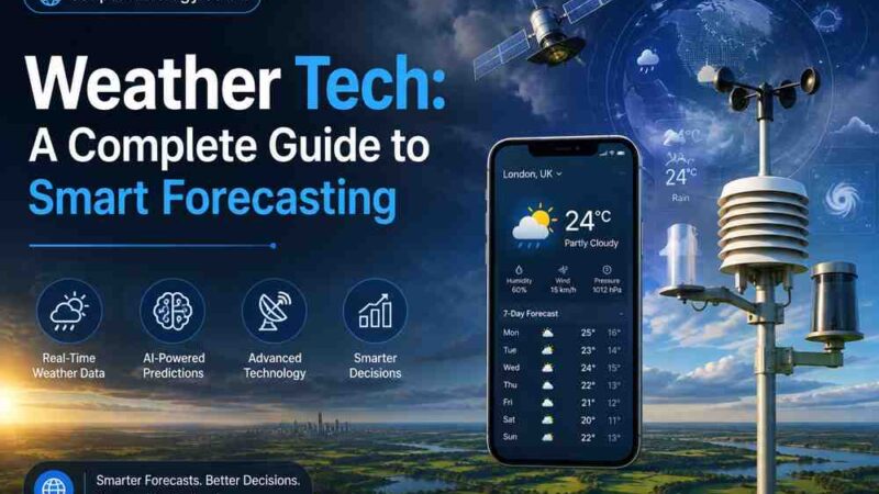 Weather Tech: A Complete Guide to Smart Forecasting